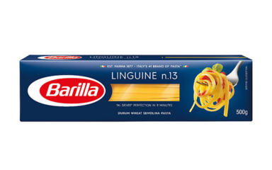 ماکارونی باریلا 500 گرمی رشته ای barilla linguine n.13